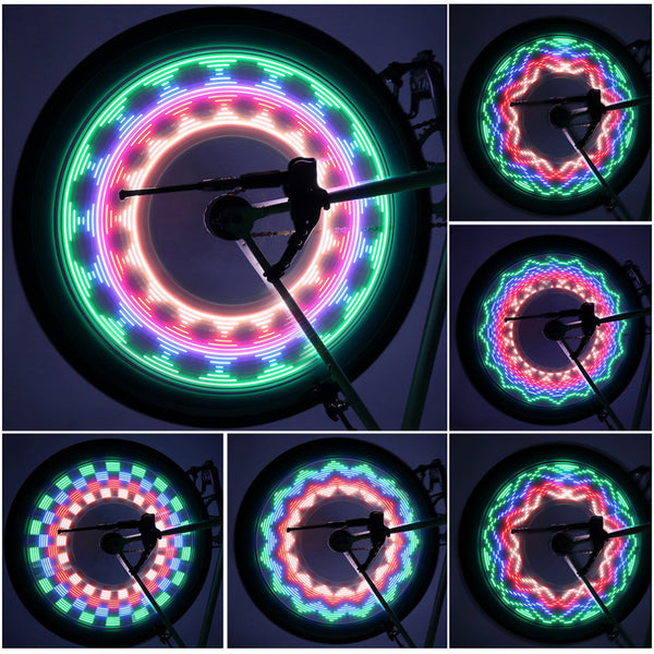 LED 32-pattern Bicycle Lights